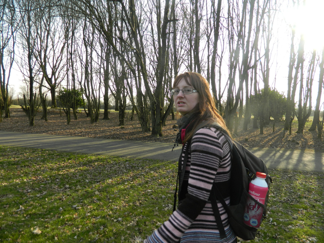 Parc de Loos au retour de la plage.