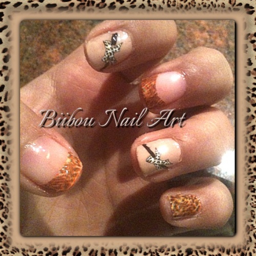 Petit nail art sauvage