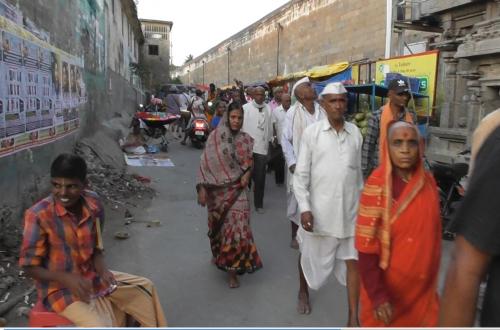 Dans les rues de Kanchipuram