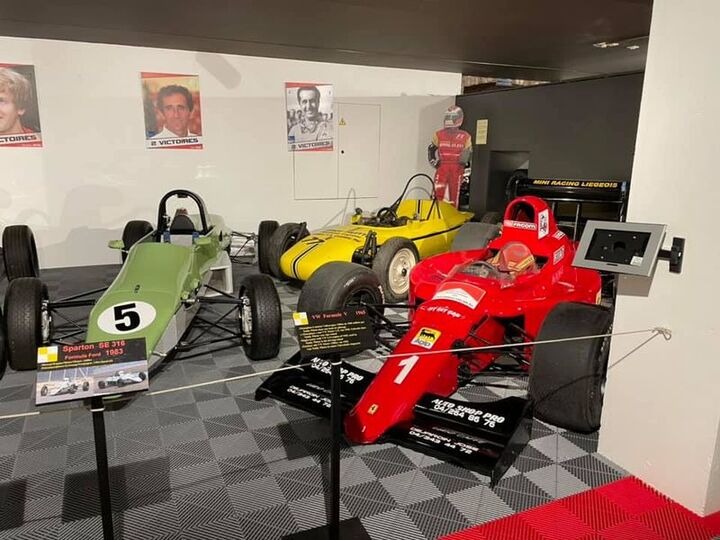 Musée du circuit de Spa-Francorchamps.