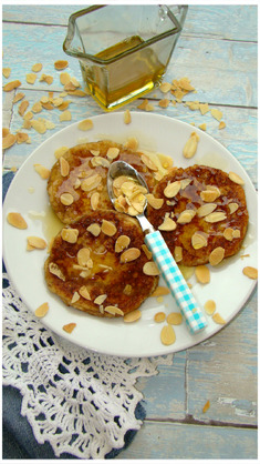 PAIN PERDU AU MIEL ET AUX AMANDES