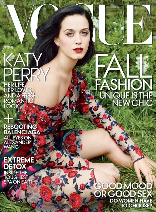 Katy Perry n’a pas bu d’alcool pendant trois mois pour la couverture de Vogue