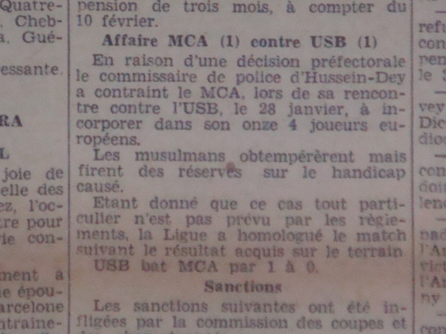 mca obligé de faire jouer 4 européens