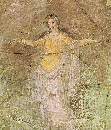 Maison du prêtre Amandus fresque du triclinium Andromède