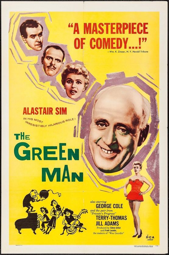 THE GREEN MAN BOX OFFICE USA 1957