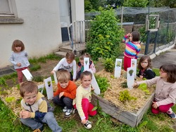 maternelle : classe dehors du mois de juin