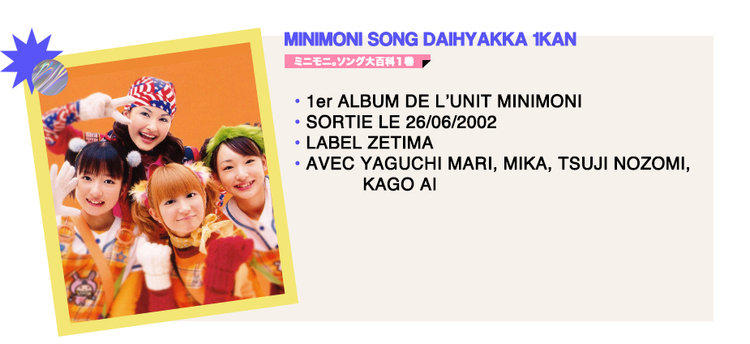 MINIMONI SONG DAIHYAKKA 1KAN