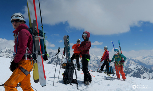 Ski, Alpi et roman chevaleresque