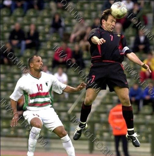 14.5.2002 à Bruxelles Belgique-Algérie 0-0
