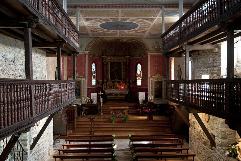 Arbonne : église saint Laurent