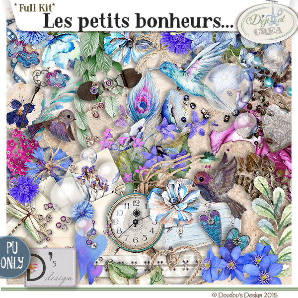 Les petits bonheurs by Doudou's Designs 