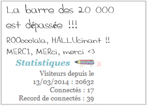 20 000 ? Mais ouiiii !!!