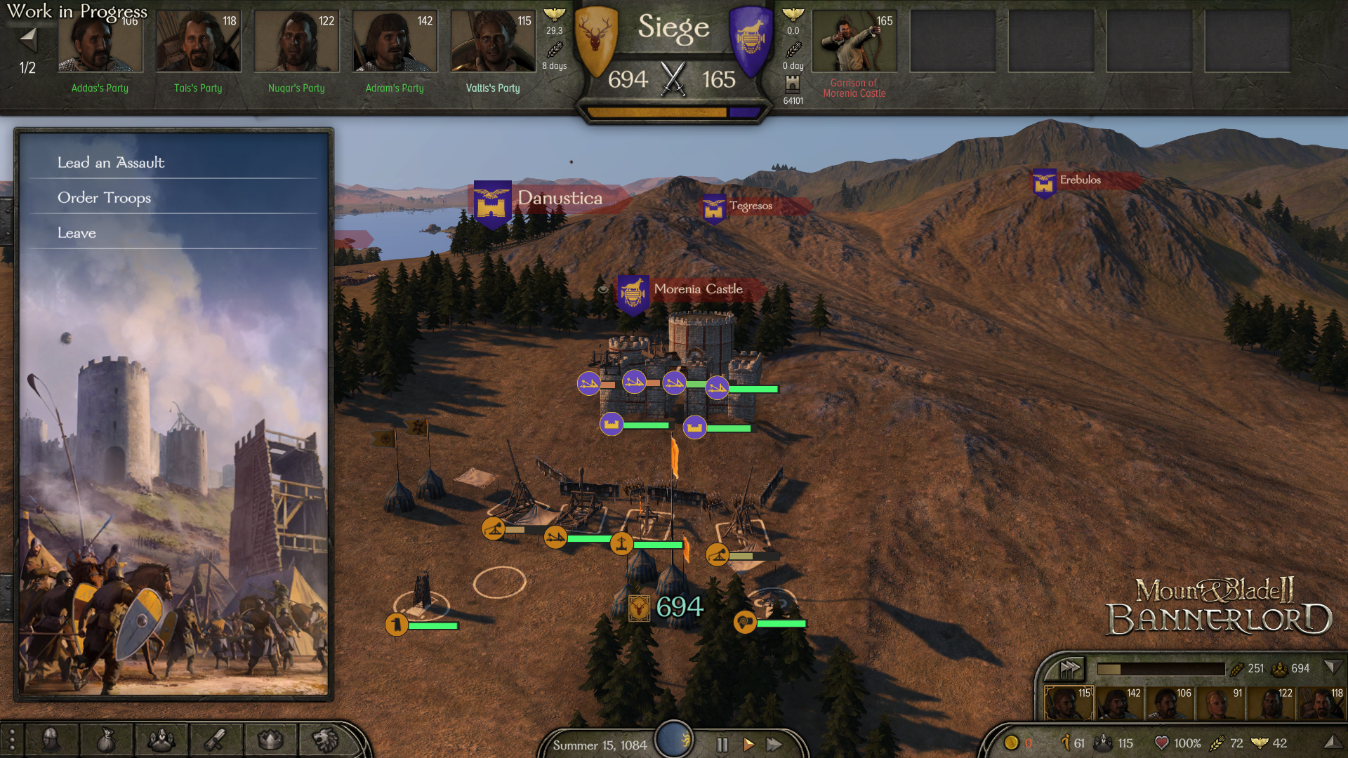 Big News Mount And Blade 2 Bannerlord Siege Partie 2 Rpg