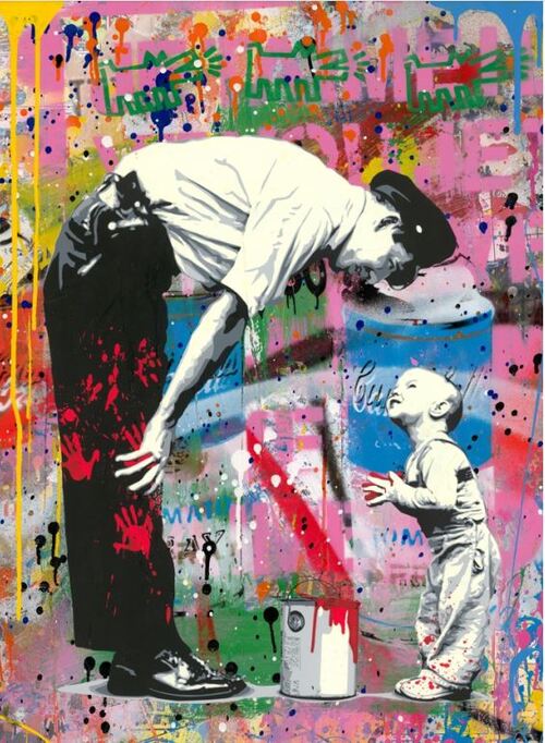 "Mr. Brainwash" artiste de rue 