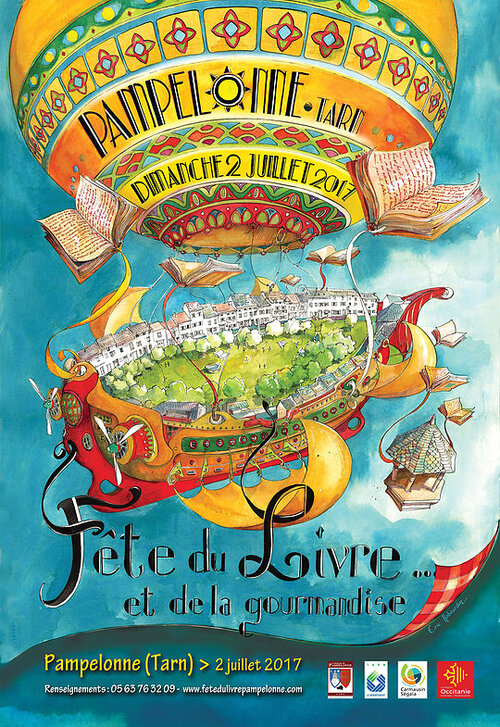 02 Juillet 2017  Foire aux livres PAMPELONNE