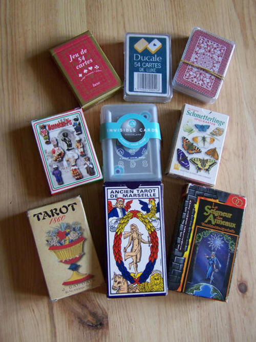 Ma collection de jeux de cartes