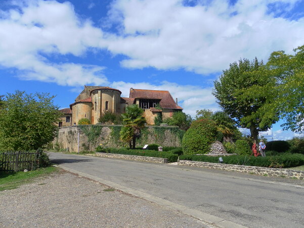 Pimbo , au fin fond des Landes , sur le chemin de St Jacques