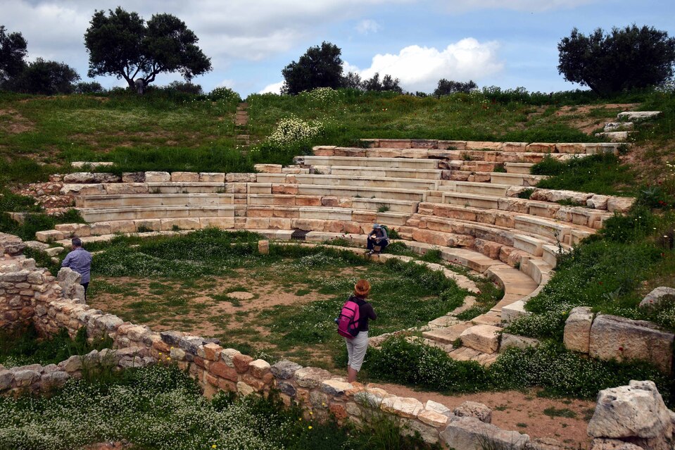 Crête - Aptera - L'amphitéatre romain