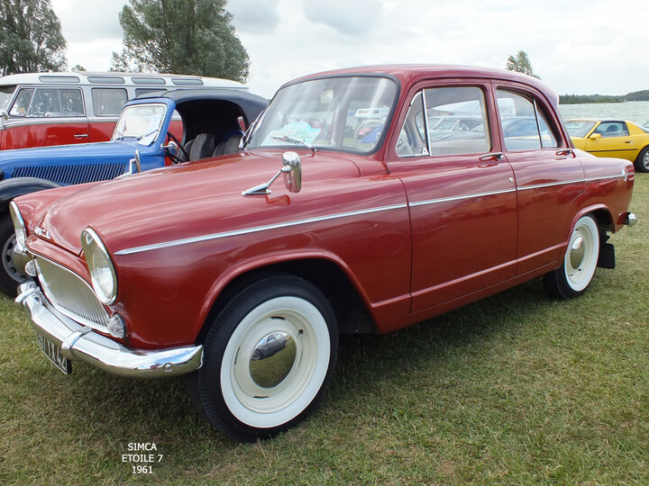 SIMCA ARONDE : LES BERLINES