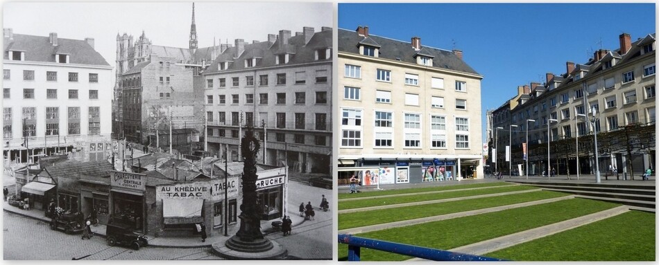 Place Gambetta au fil des années