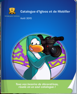 Catalogue de mobilier et d'igloo