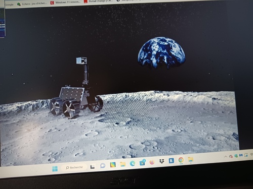 Une station sur la Lune