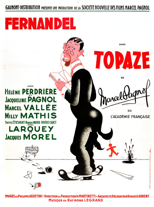 TOPAZE - BOX OFFICE 1951