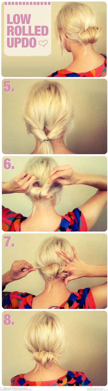 low-rolled-updo