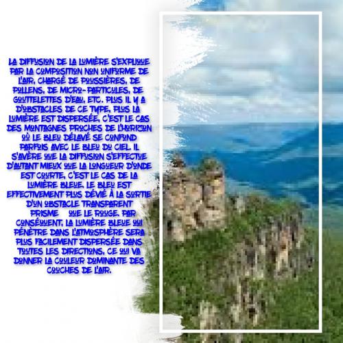 Dessin et peinture - vidéo 3412 : Le rôle du bleu et du blanc, dans la profondeur de champ d'un paysage - toutes les techniques.