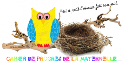 Cahier de progrès de la maternelle - mise à jour