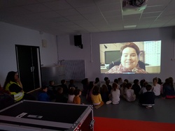 Témoignage avec les élèves l'école St Guillaume à St Barthélémy d'Anjou 05/09/19