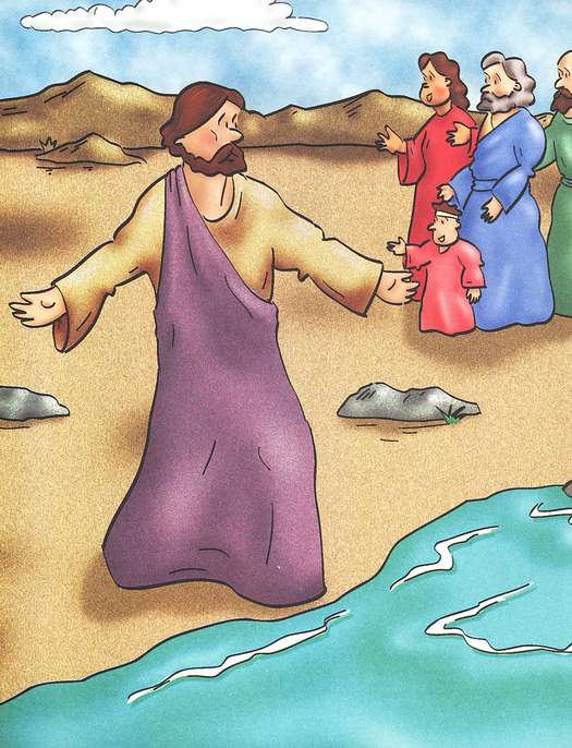 The Story of Jesus' Baptism and Temptation