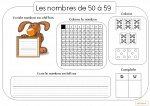 Les nombres de 30 à 99