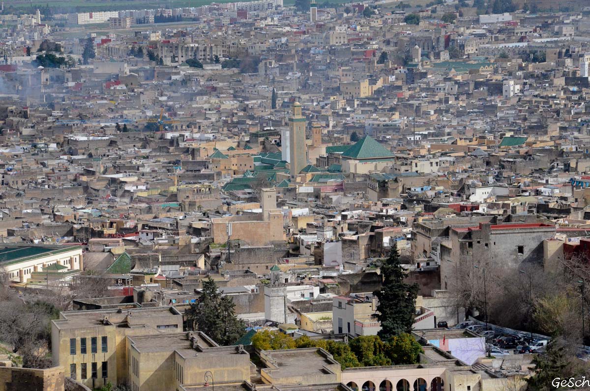 maroc volubilis  Moulay Idriss Zerhoun fès