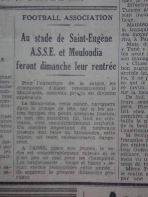 6.9.1936 amical asse-mca