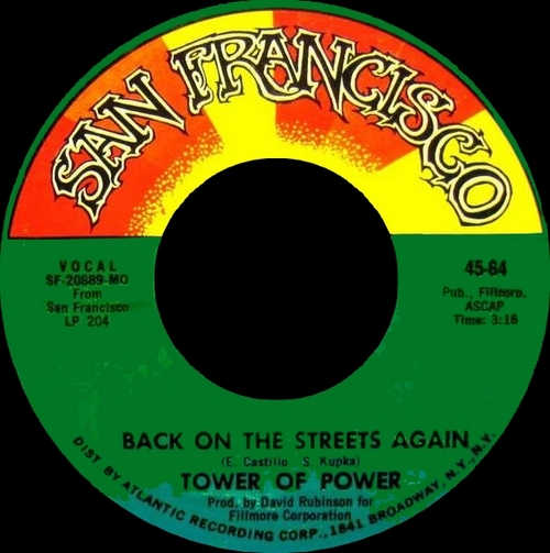 Tower Of Power : Album " East Bay Grease " San Francisco Records SD 204 [ US ]