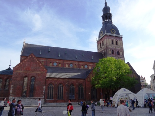 Autour de la Cathédrale de Riga (photos)