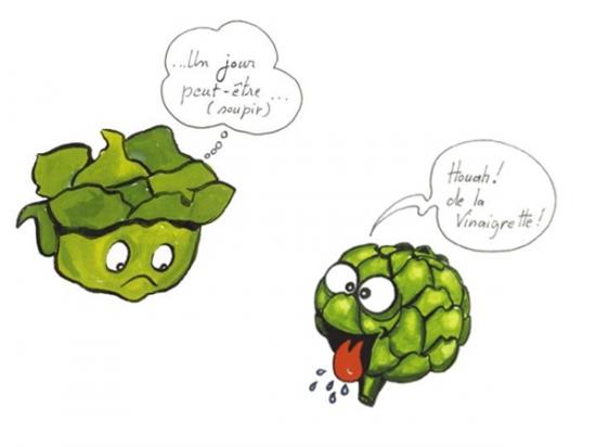 L'amie de notre santé ... "la Salade" ...