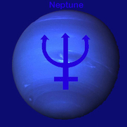 Neptune et son symbole astrologique
