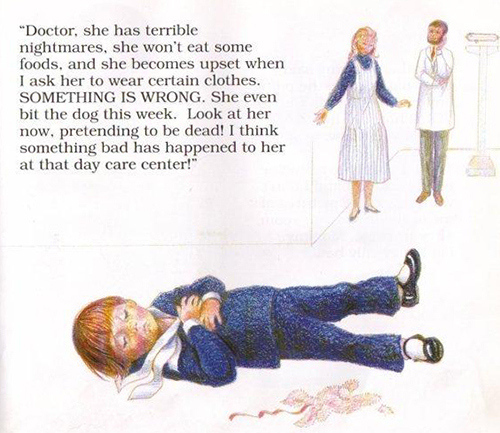 ➤ "Don't Make Me Go Back, Mommy": Un terrifiant livre pour enfants sur les abus rituels sataniques