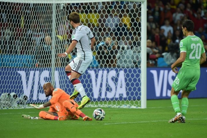 Lundi 30.6.2014 à Porto Alegre Allemagne-EN 2-1 après prolongations