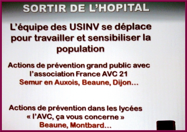 Une conférence sur l'Accident Vasculaire Cérébral (AVC) a été proposée aux visiteurs du Forum des Séniors 