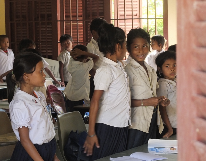 Cambodge : quand l’école est une chance !