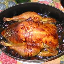 Résultat de recherche d'images pour "chapon au foie gras"