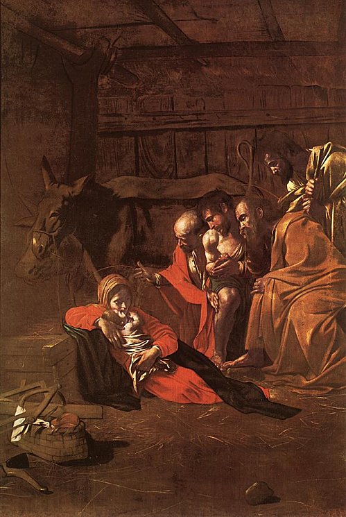 Caravaggio - Adoration Of The Shepherds