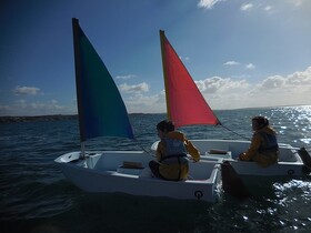 Première séance de voile à Plougonvelin