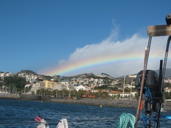 Arc en ciel sur Funchal