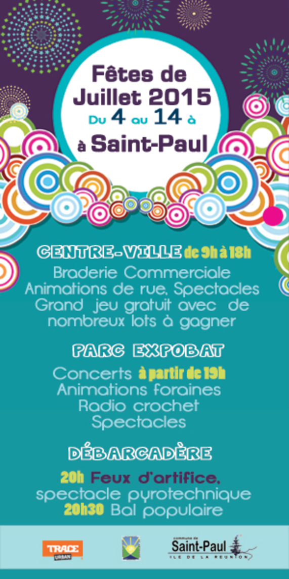 Fête à St Paul du 04 au 14 juillet 2015