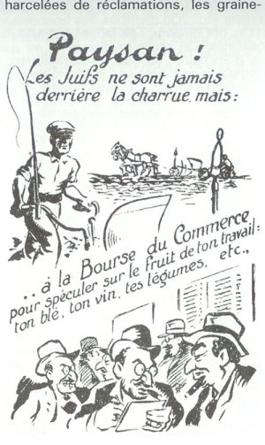 La propagande de Vichy dans les campagnes : les
juifs boucs émissaires des restrictions