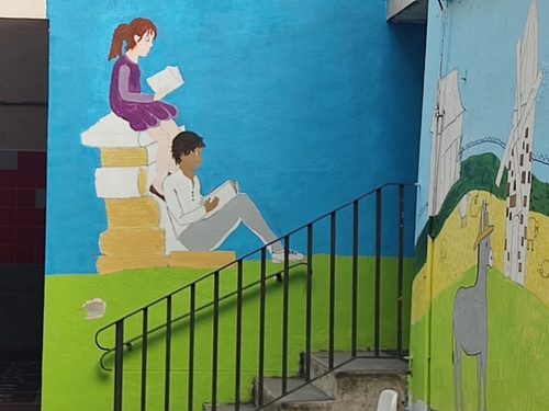 [COLLAB] Fresque en école primaire (2/X)